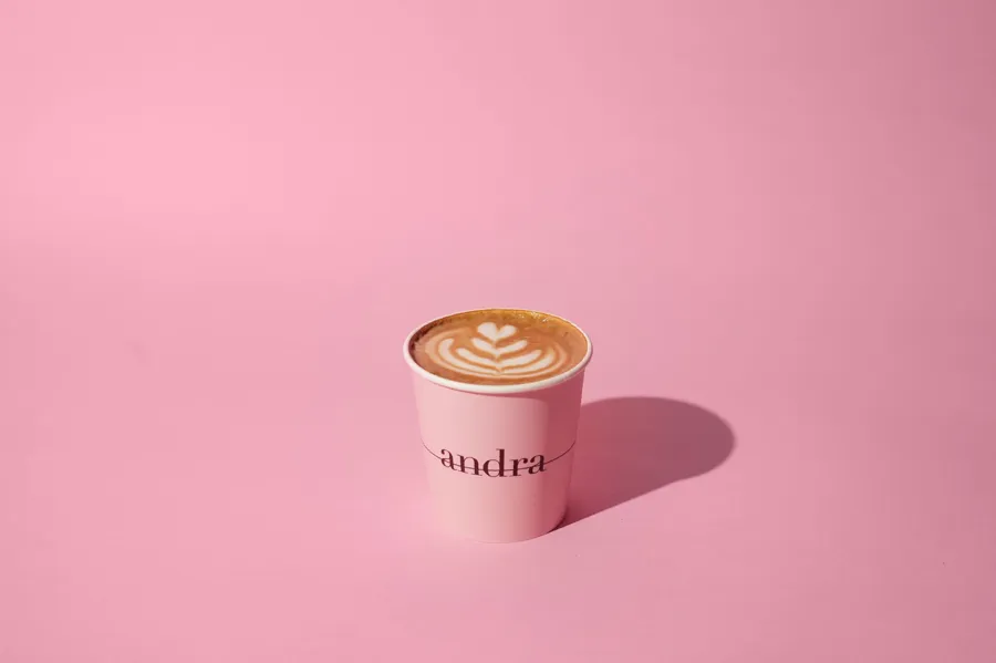 Andra's latte