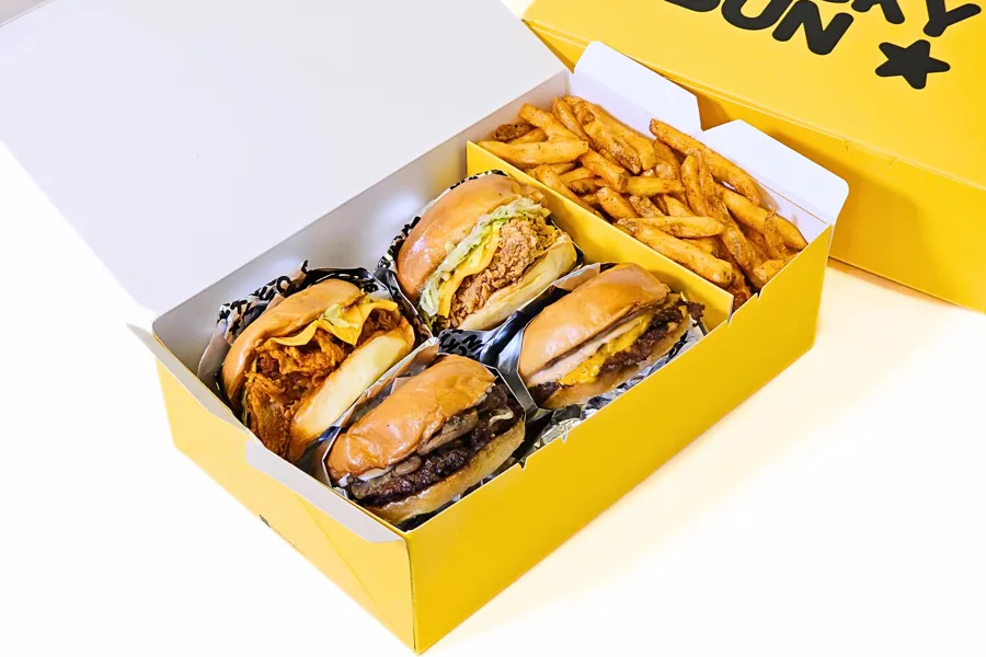 4 Mix Burger Box