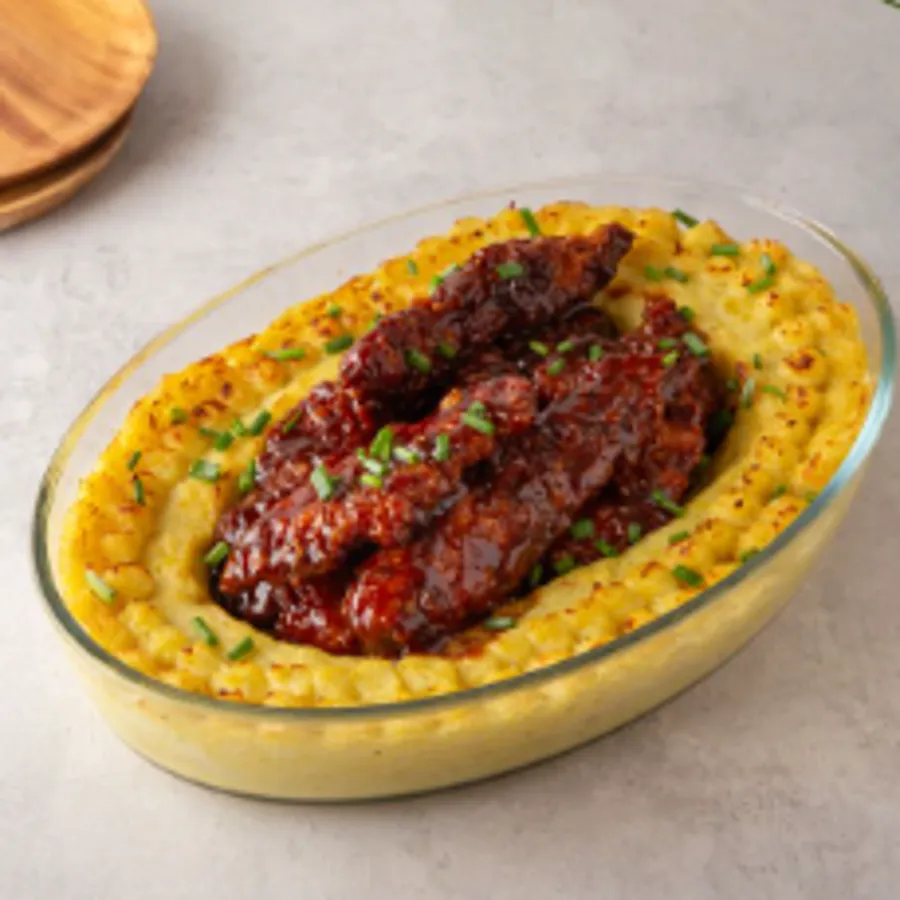 Crispy Chicken Honey with mashed potato