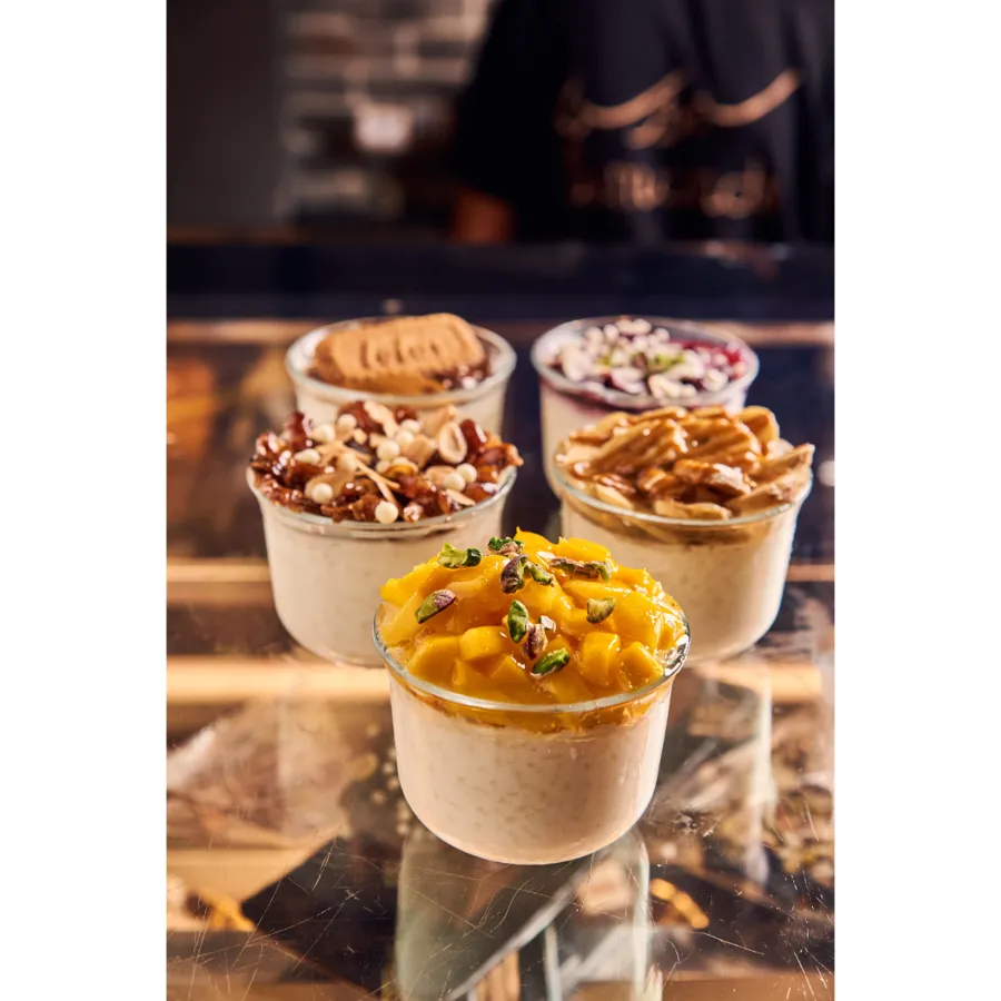 Dates & Almond Rice Pudding