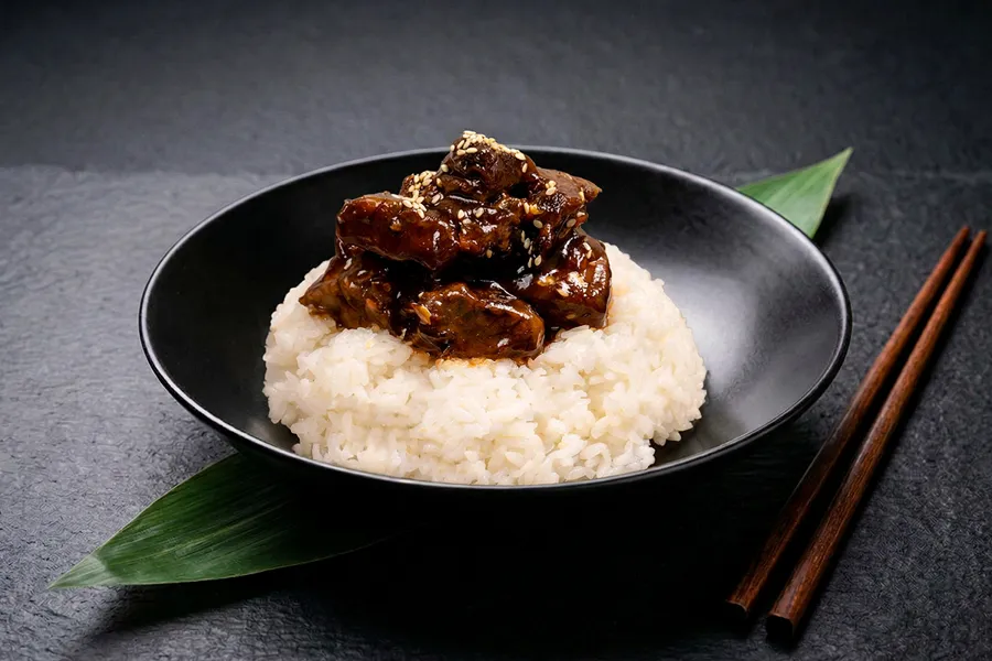 Short Ribs Teriyaki with Rice