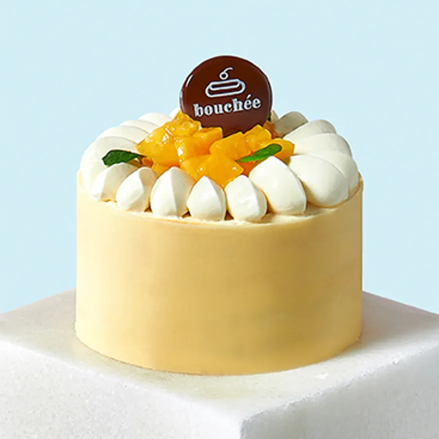 Mango Passion Fruit Cake Individual