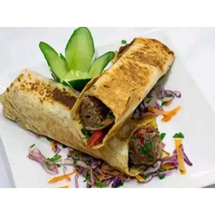 Syrian Charcoal-Grilled Kofta Sandwich