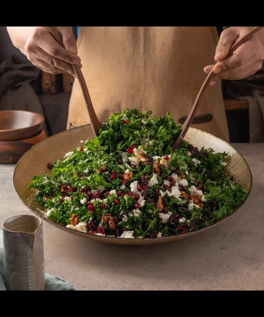 Kale cheese salad