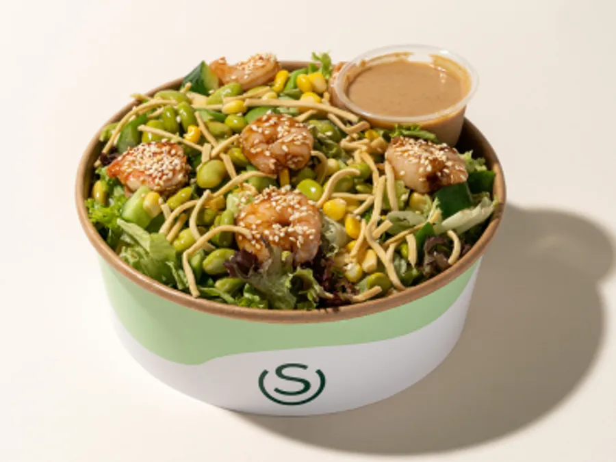 Ginger Teriyaki Shrimp Salad Junior