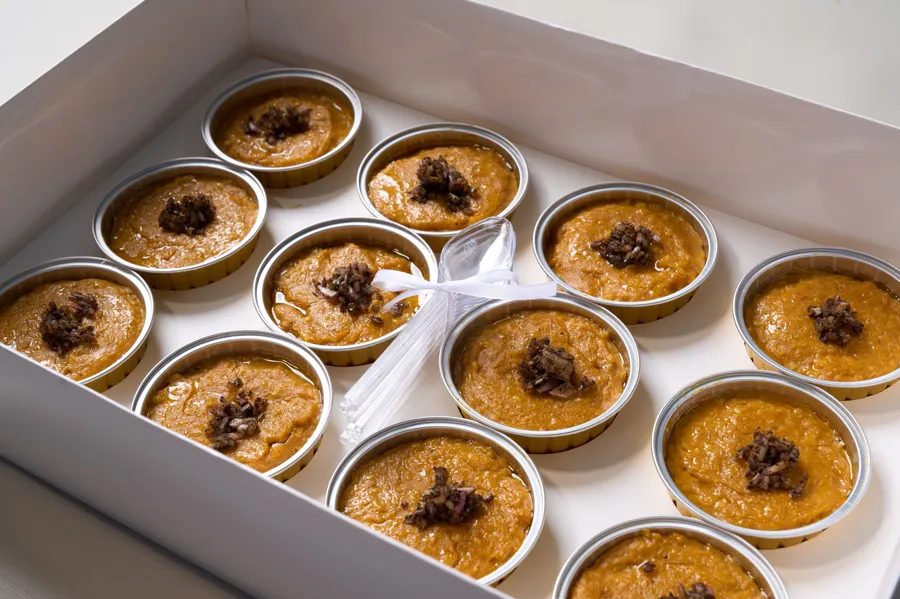 Groats(Geresh) with chicken (12 pcs)