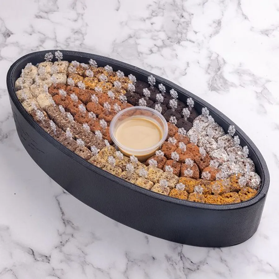 Oval Leather Tray Tmreya