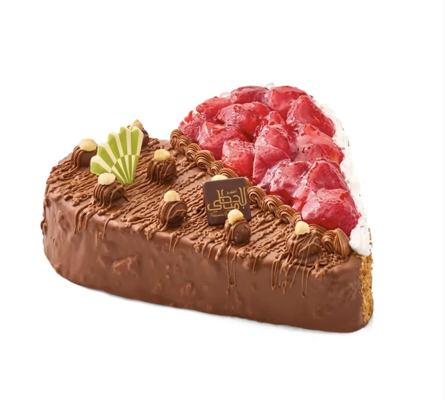 Strawberry & Rocher Heart Cake 24