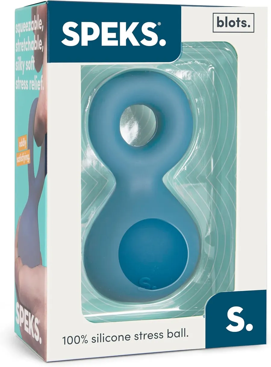 SPEKS: Blots Silicone Stress Balls- Blue Slammer