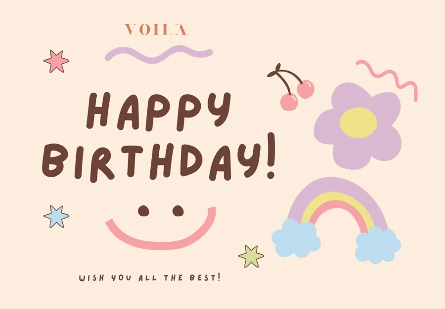 Birthday Joy Card