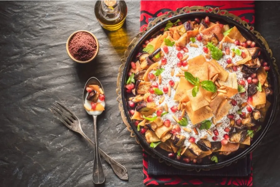 Fatteh eggplant zahra