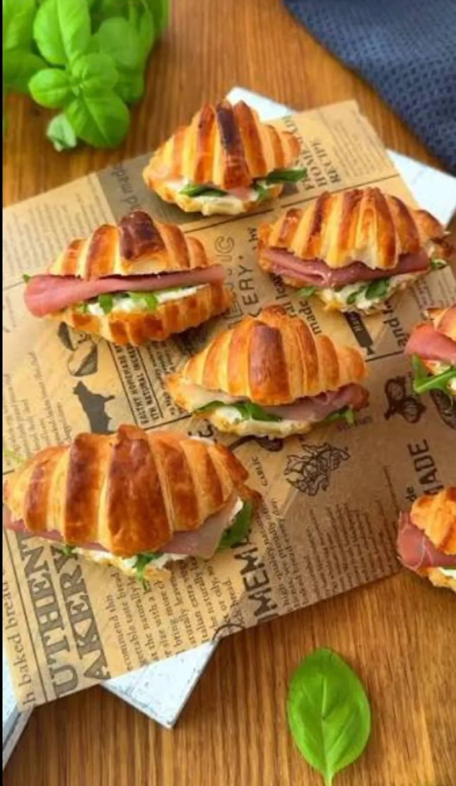 Croissant stuffed