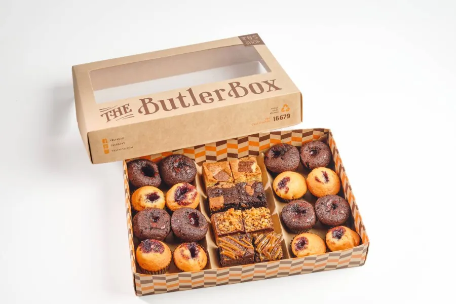 Butler Box - Mini Muffins & Brownies