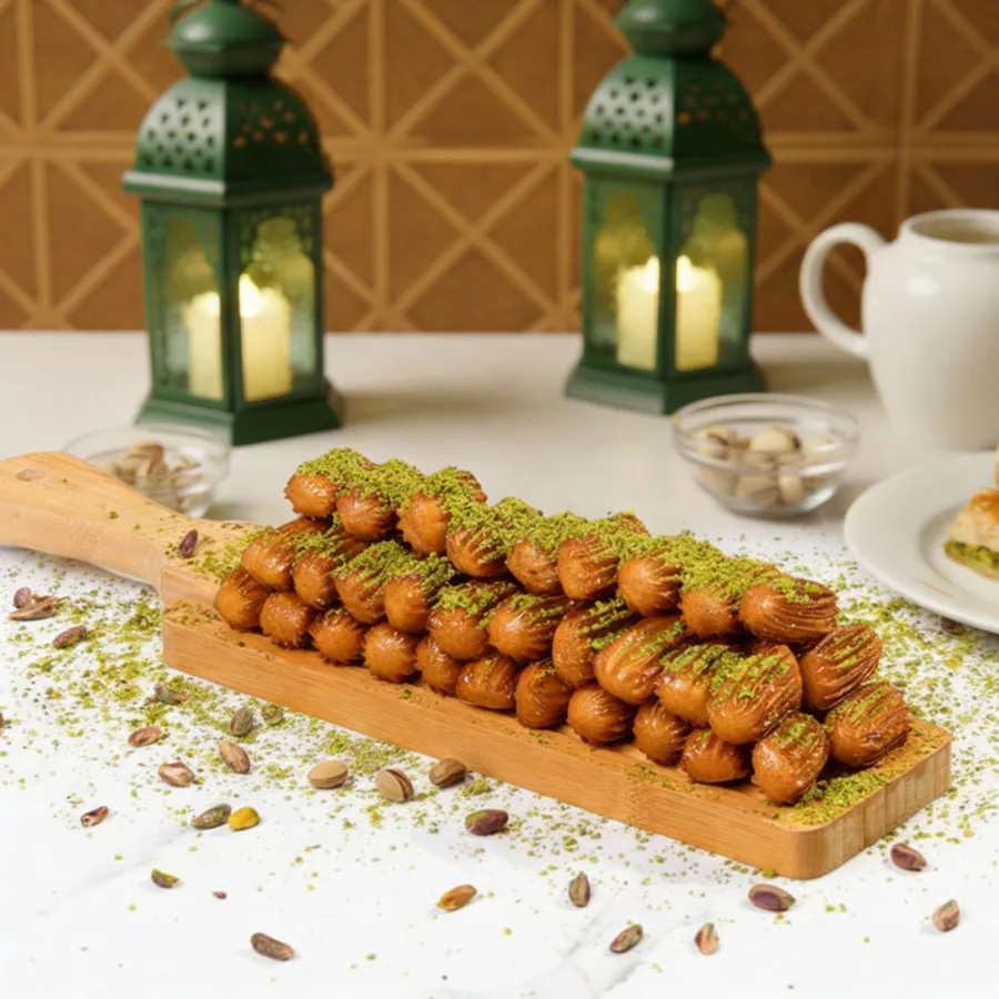 بلح الشام بالفستق التركى