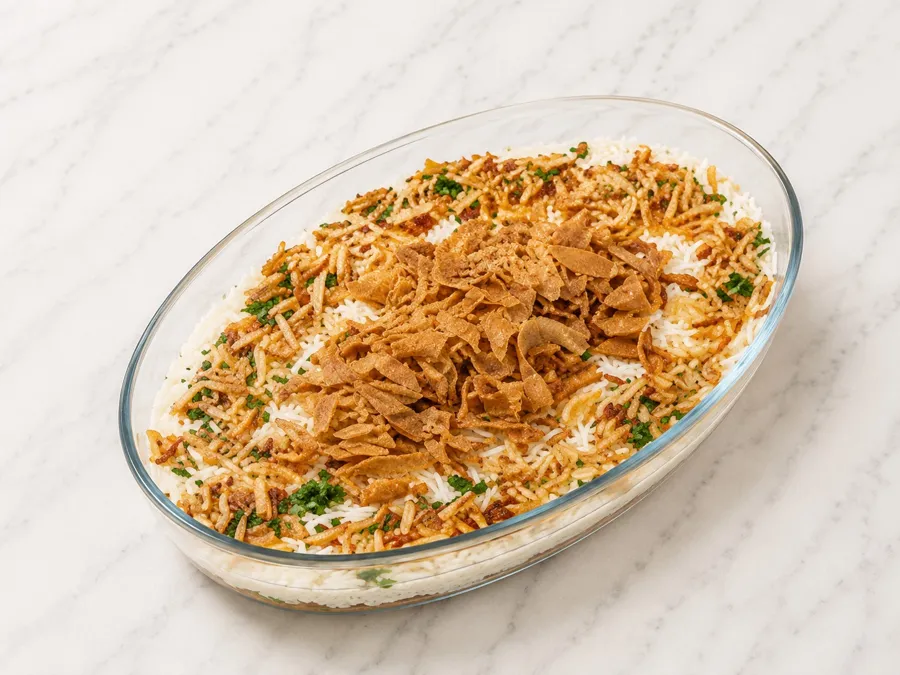 Pyrex Waraq enab Fatteh