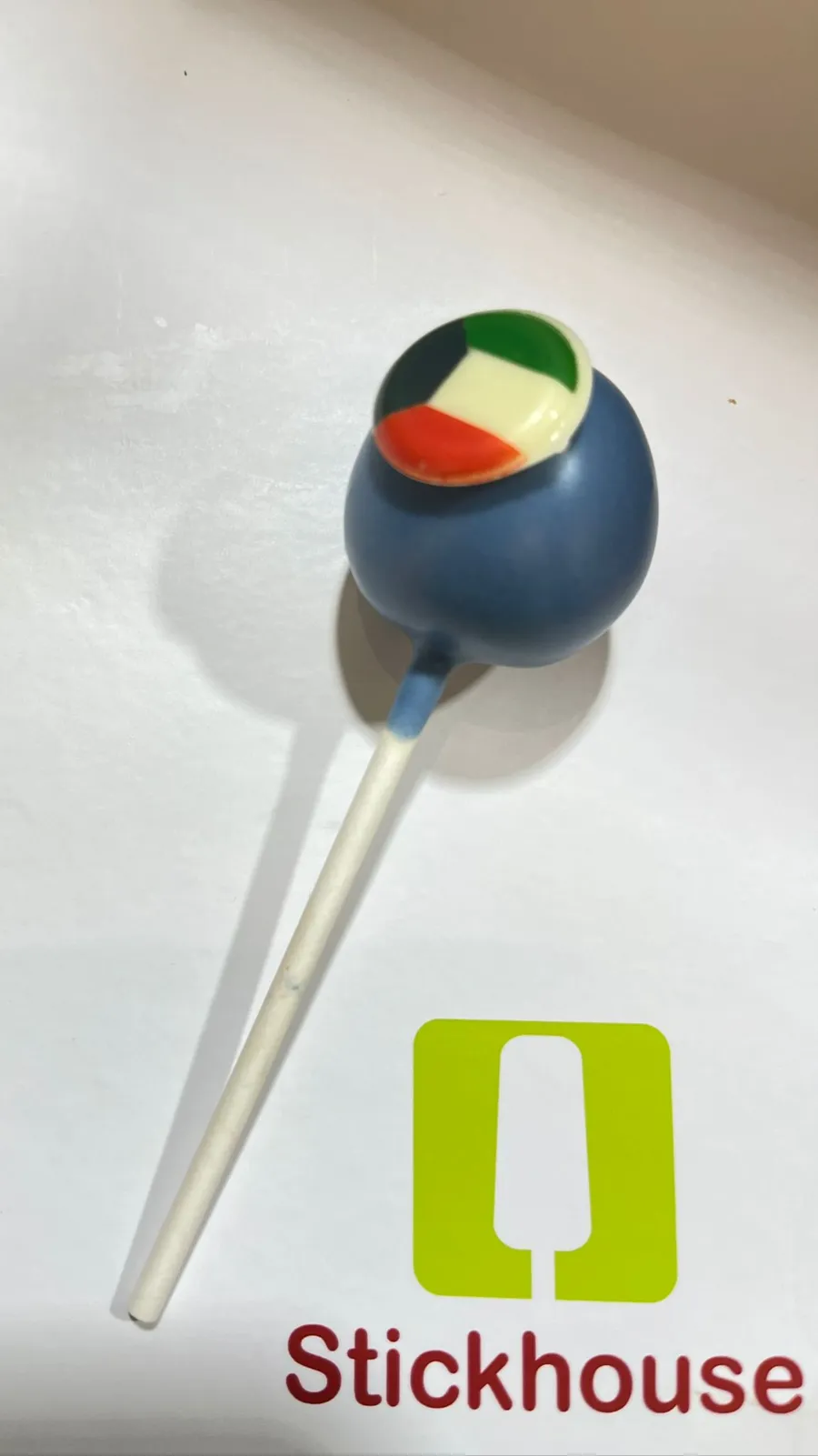 Pop cake الأزرق ⚽