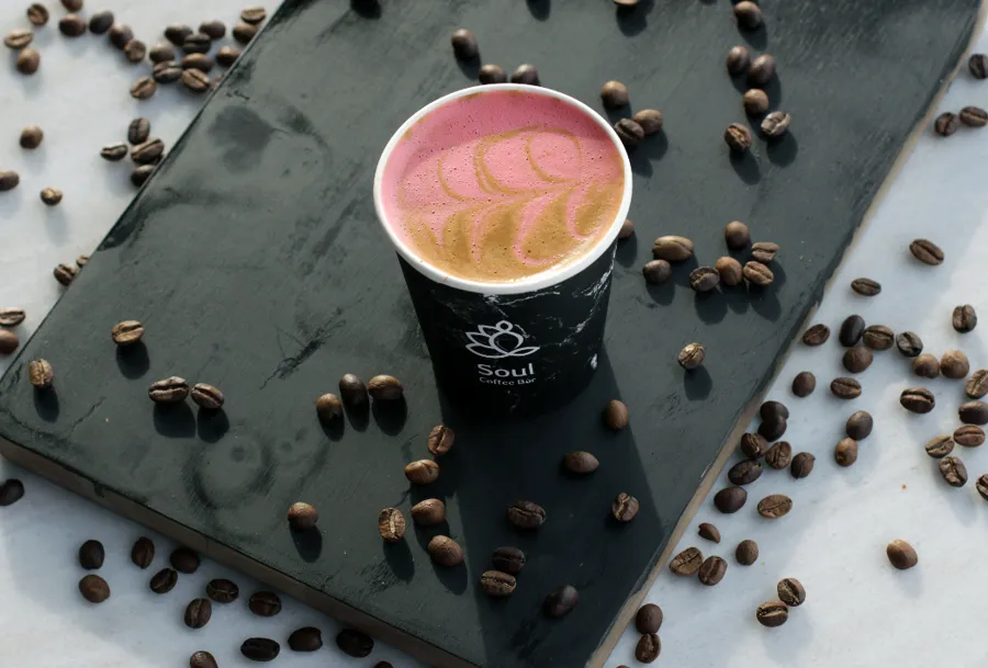 Rose Latte (Hot)