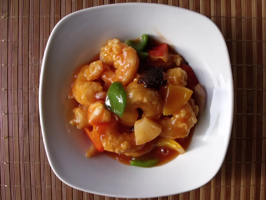 Shrimp Sweet & Sour.