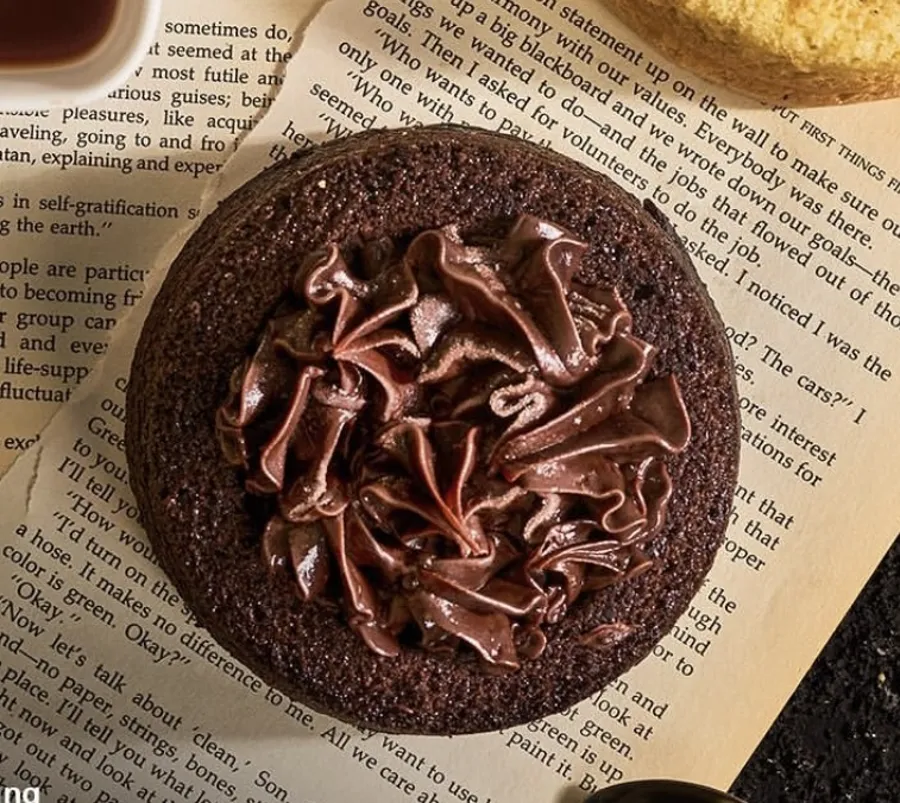 Keto Volcano cake - Chocolate