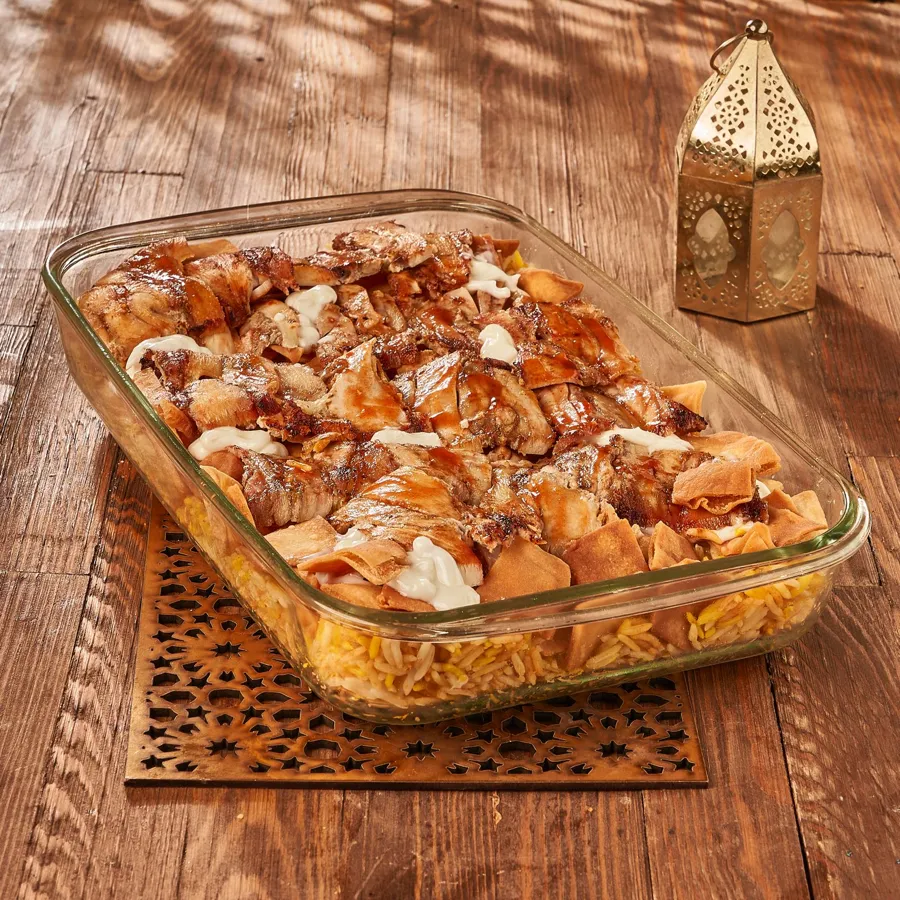 شاورما وعيش عائلية