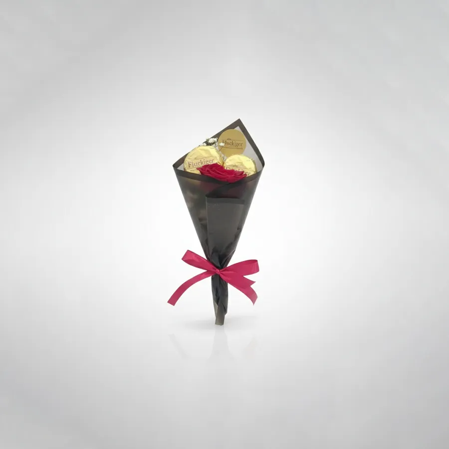 Small Valentine's Gofret Bouqet