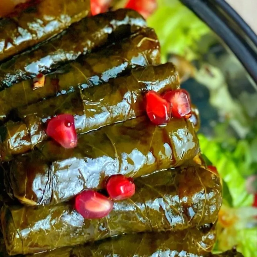 Special Vine Leaves with Pomegranate molasses