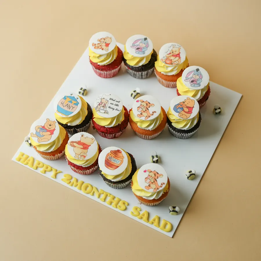 Cup cake 12p number honey 🍯