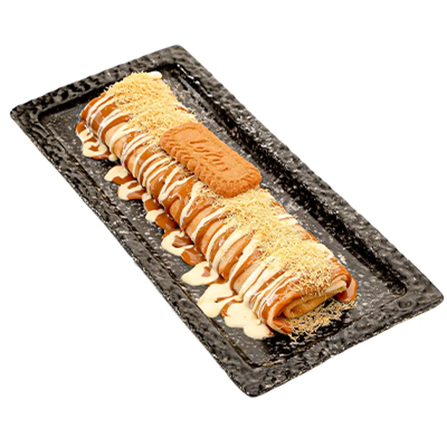 Lotus Kunafa Crepe