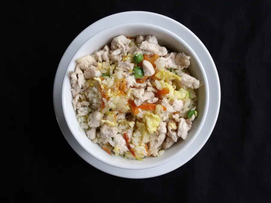 Vegetable Rice With Chicken