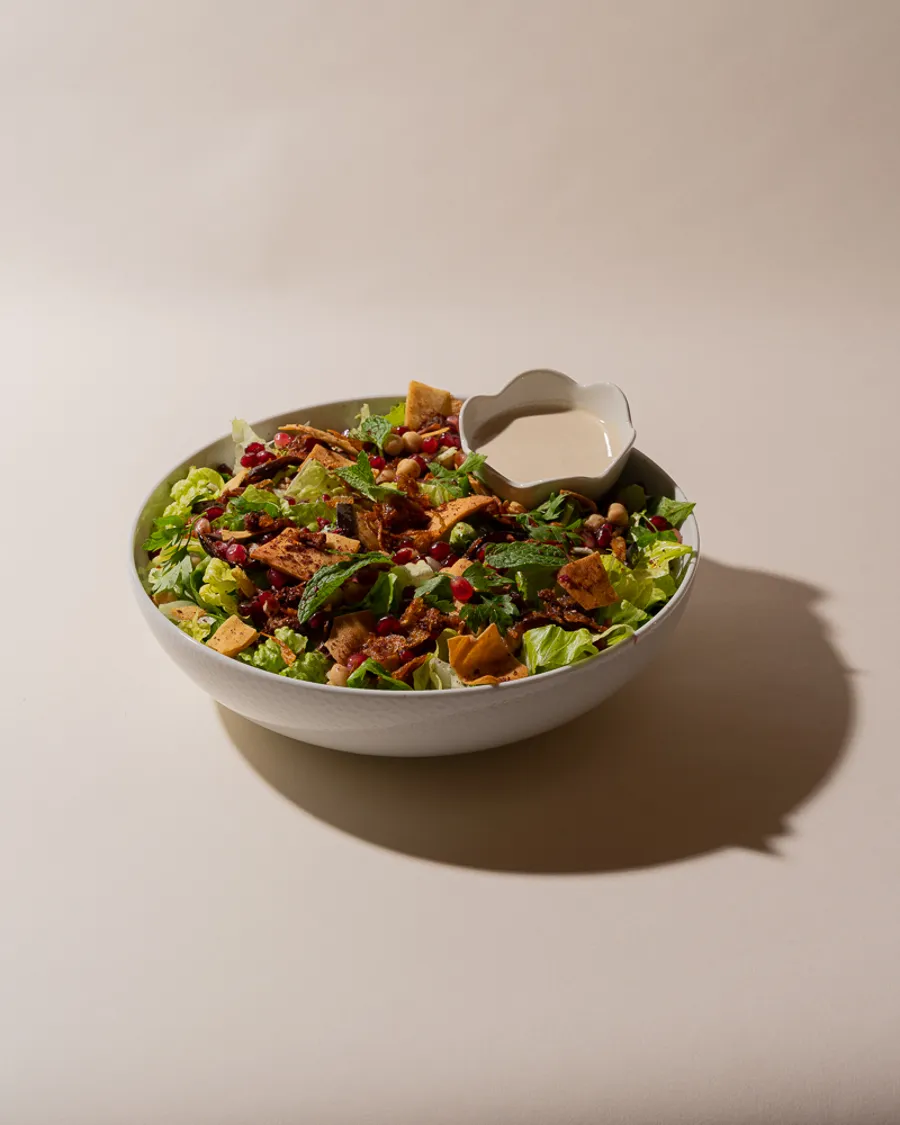 Chickpea Fatteh Gathering Salad