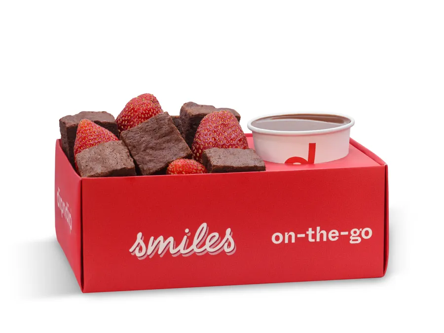 Brownies strawberry box