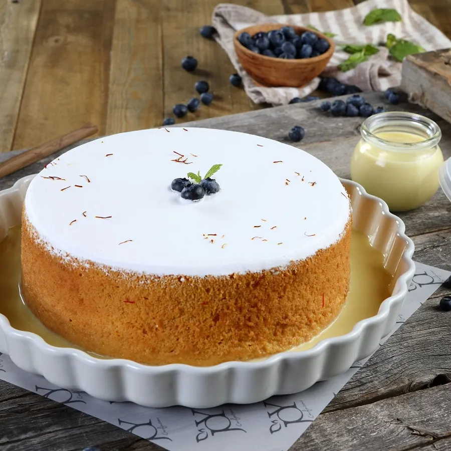 SAFFRON MILK CAKE