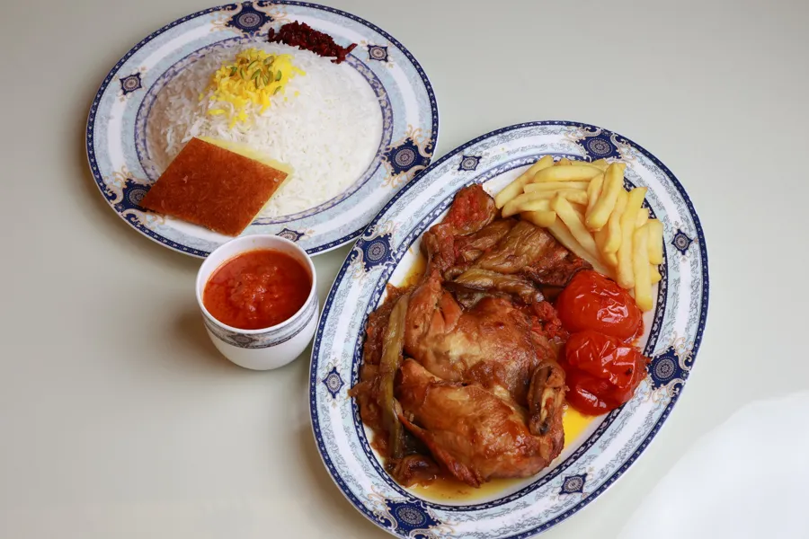 دجاج باذنجان