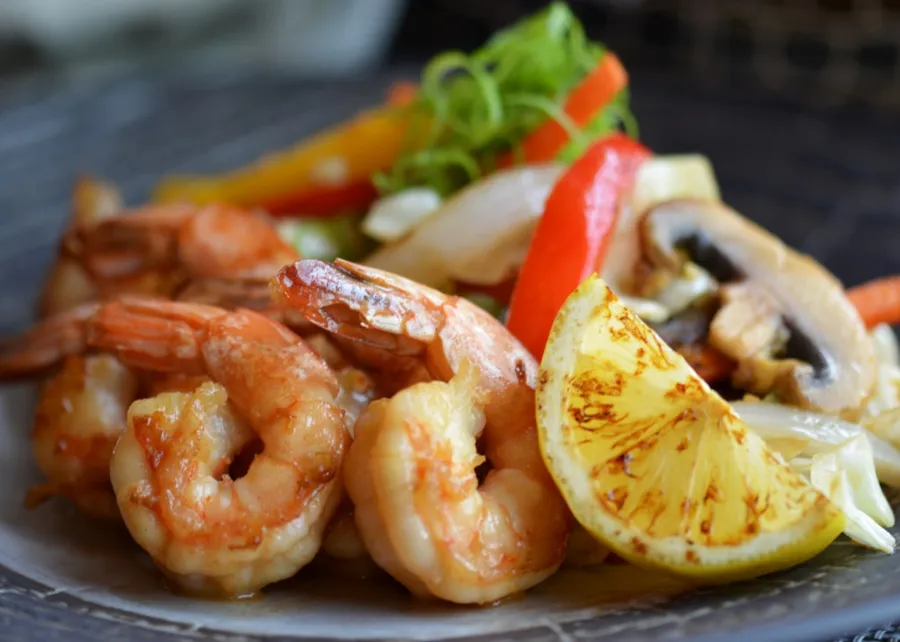 Shrimp Teppanyaki