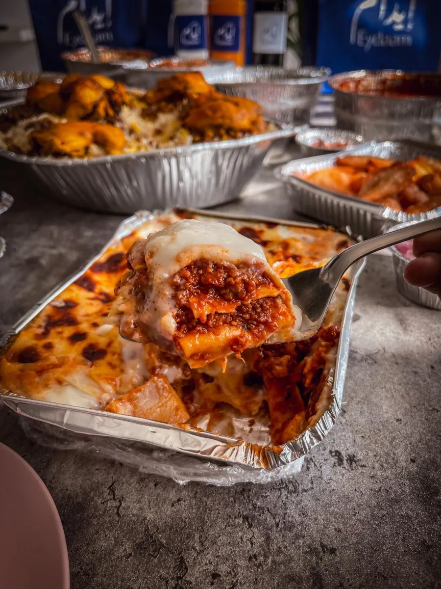 Lasagna good for 2 persons