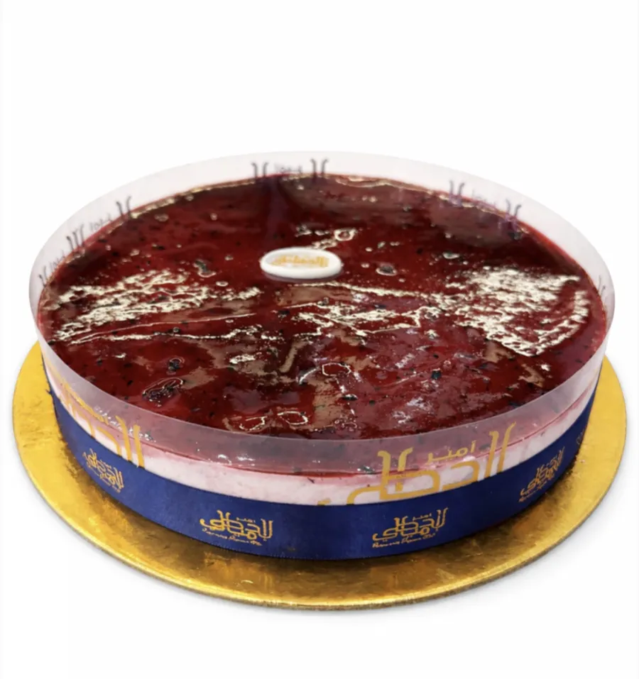 Yogurt & Berries Ice Cream Cake