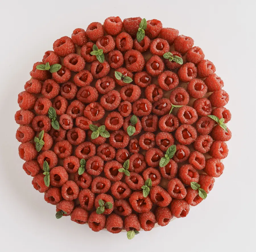 Tarte Framboise Pistache