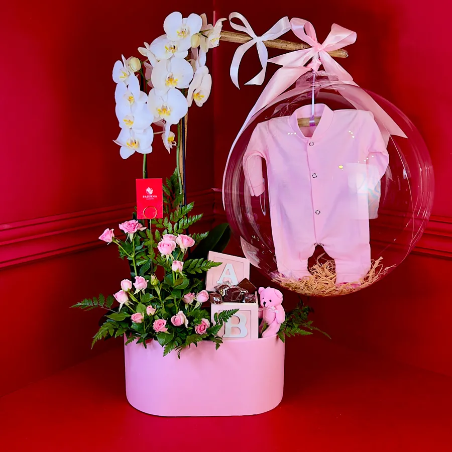 Pink Baby Bubble