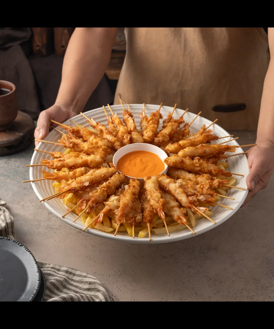 PYREX TEMPURA SHRIMPS - 8 to 12 pieces