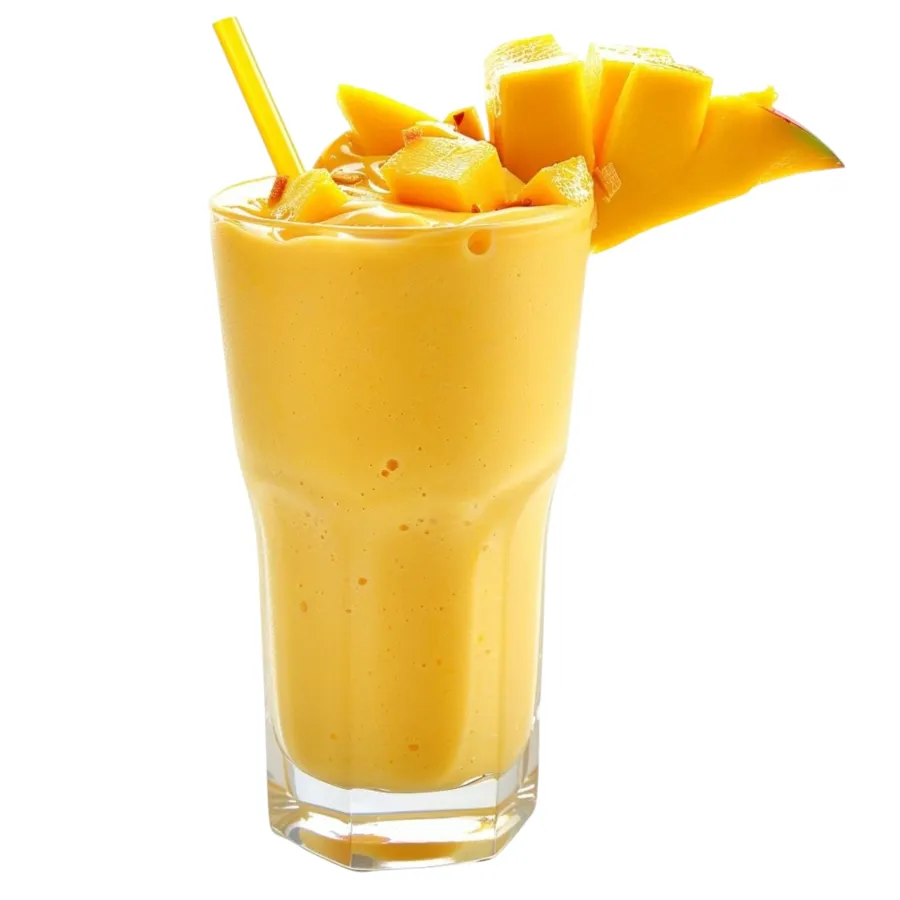 Mango milkshake .