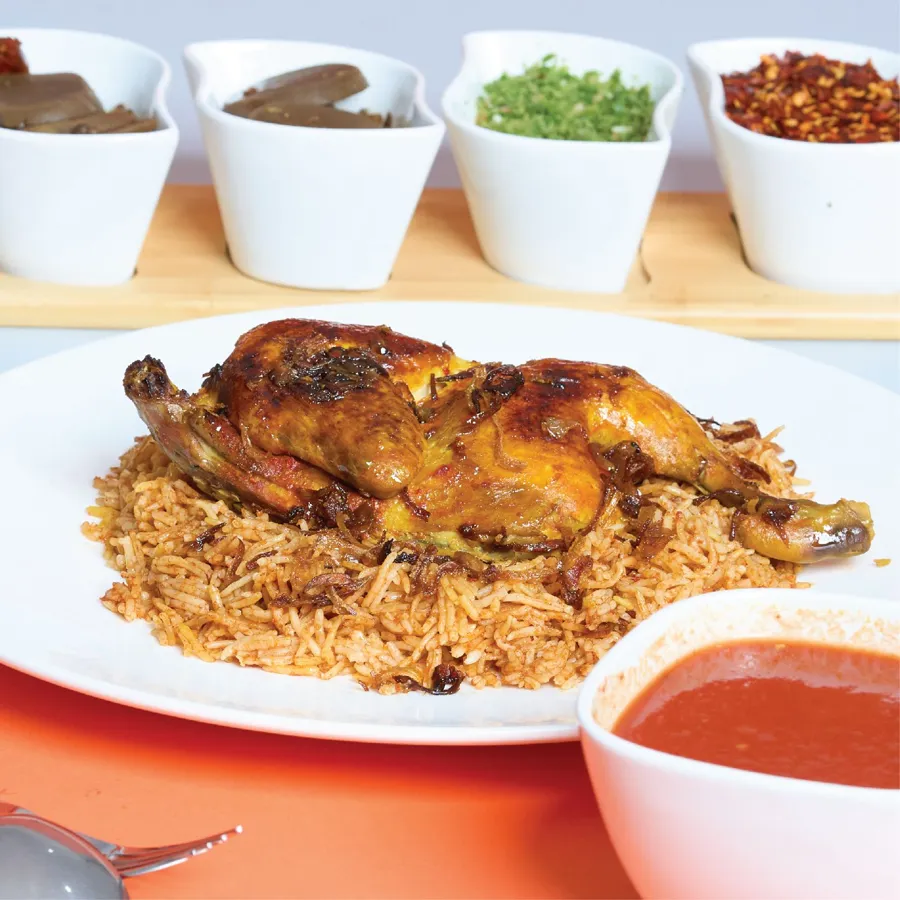 Red rice kabsa