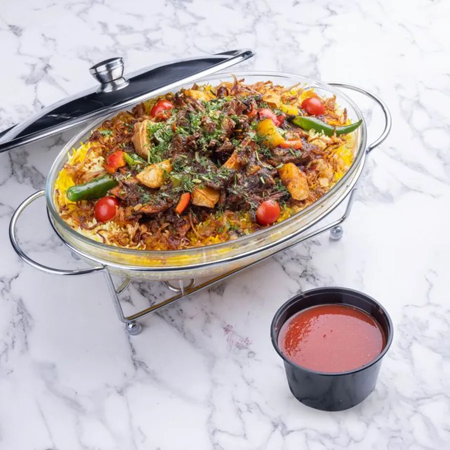 Mashwii Jeder | Meat Pyrex
