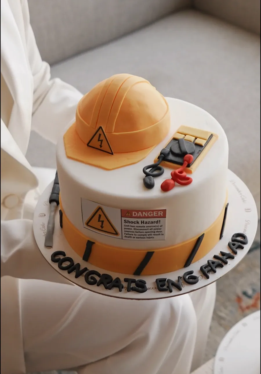 Congrats Eng cake 8inch
