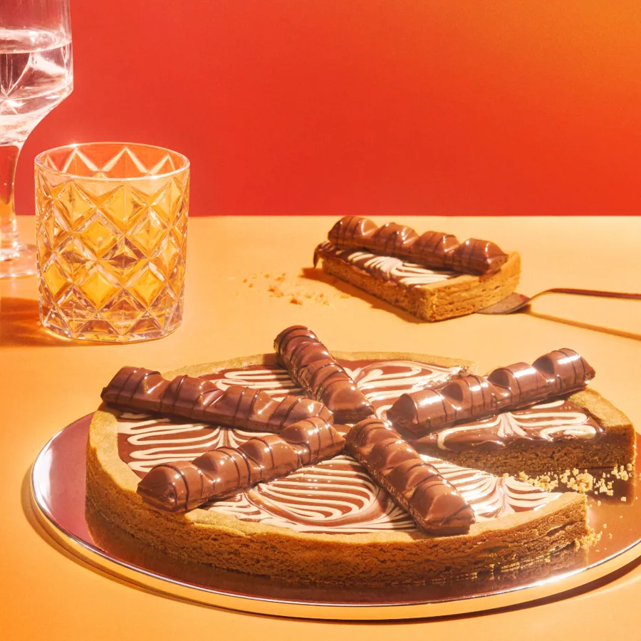 Kinder Nutella Giant Cookie