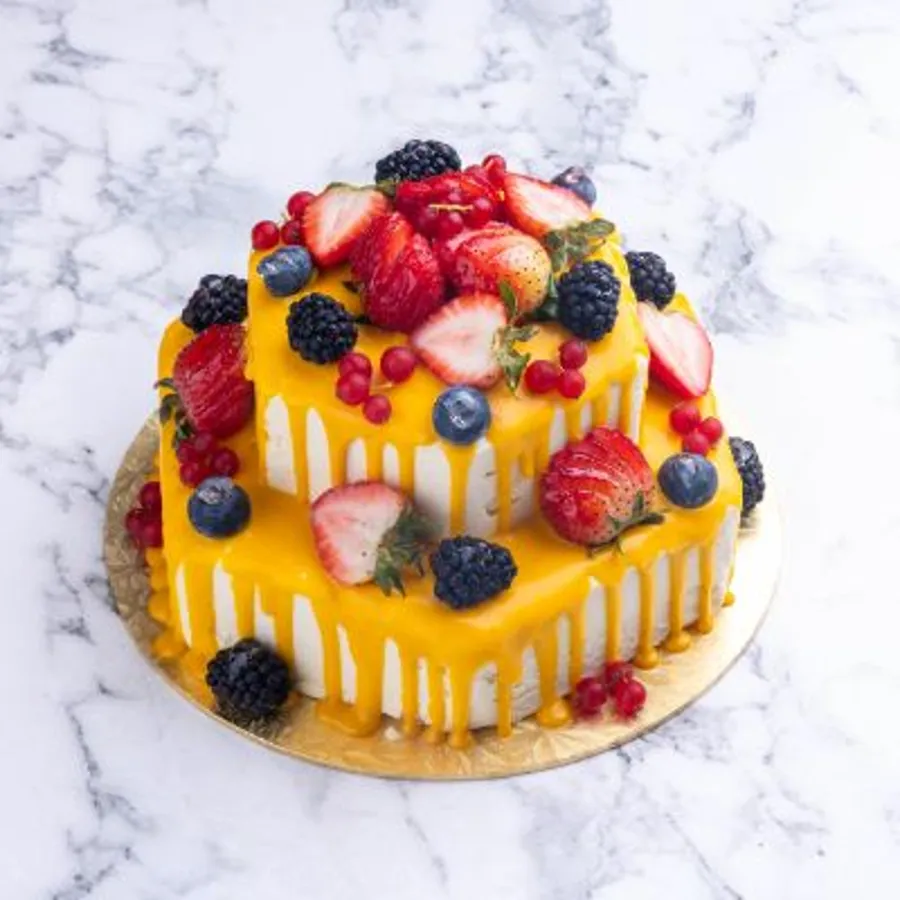MANGO ICE CREAM CAKE