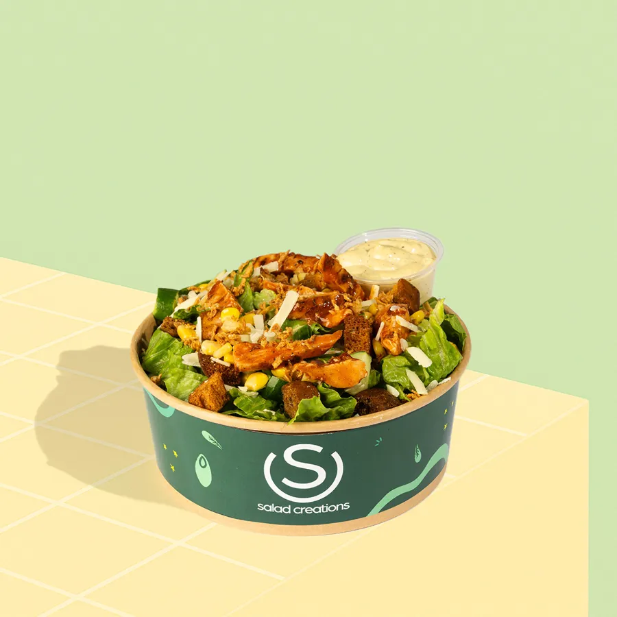 Buffalo Chicken Caesar Salad