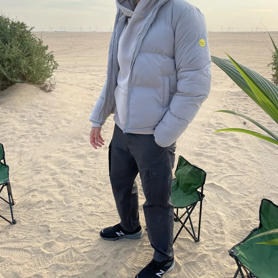 PUFFER JACKET GREY