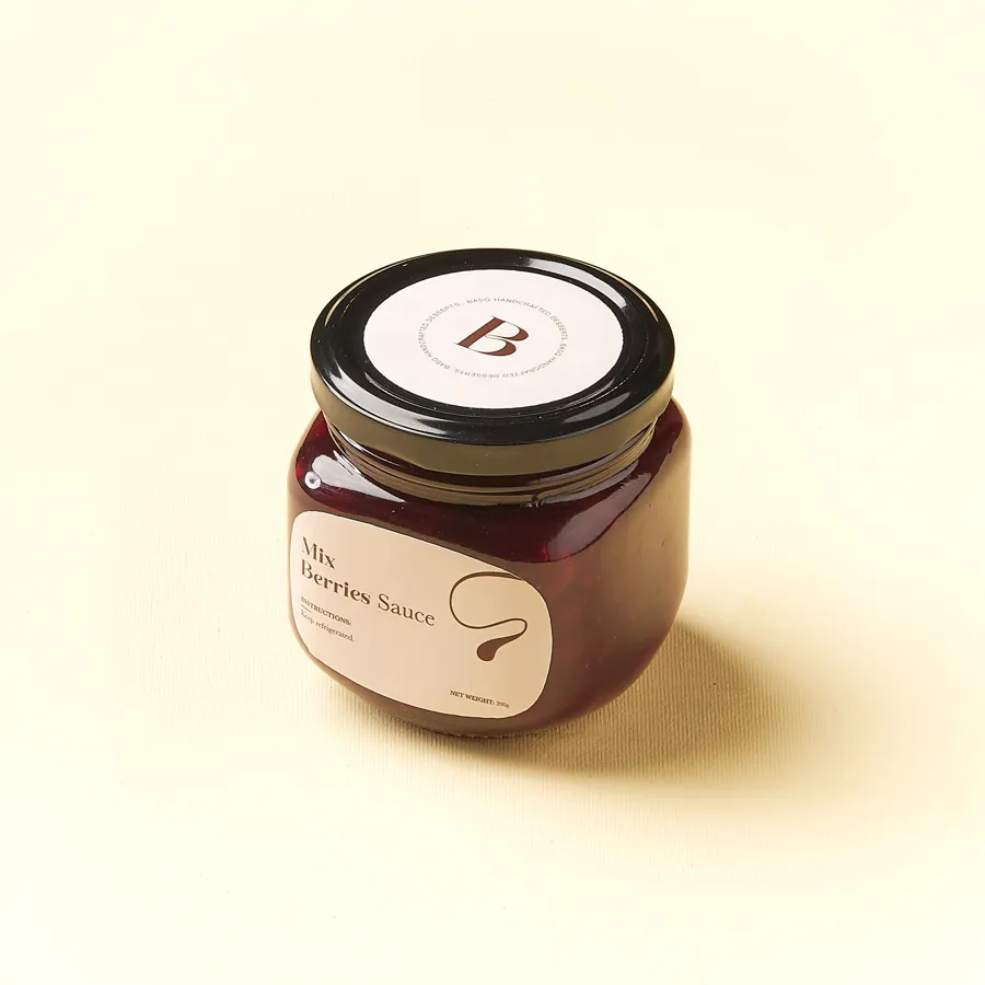 Homemade Mix Berries Jar