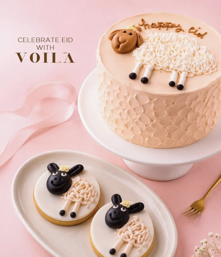 Blush Eid Cake.