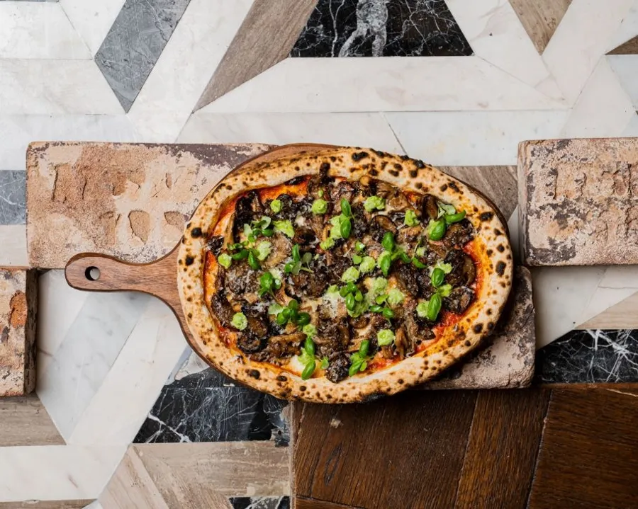 Wild Mushroom Pizza